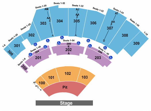 The Wharf Amphitheatre Wharf Amphitheatre Seating Chart